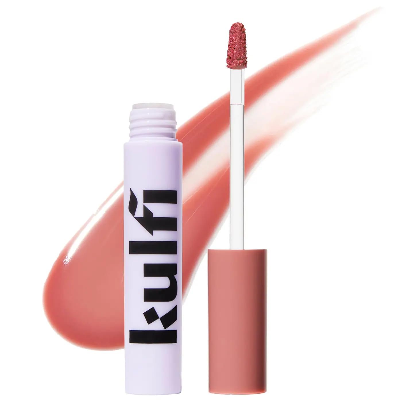 Kulfi Beauty rose pink nude lip oil stain